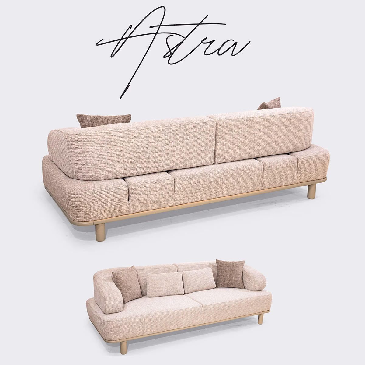 Astra Krem Koltuk Takımı