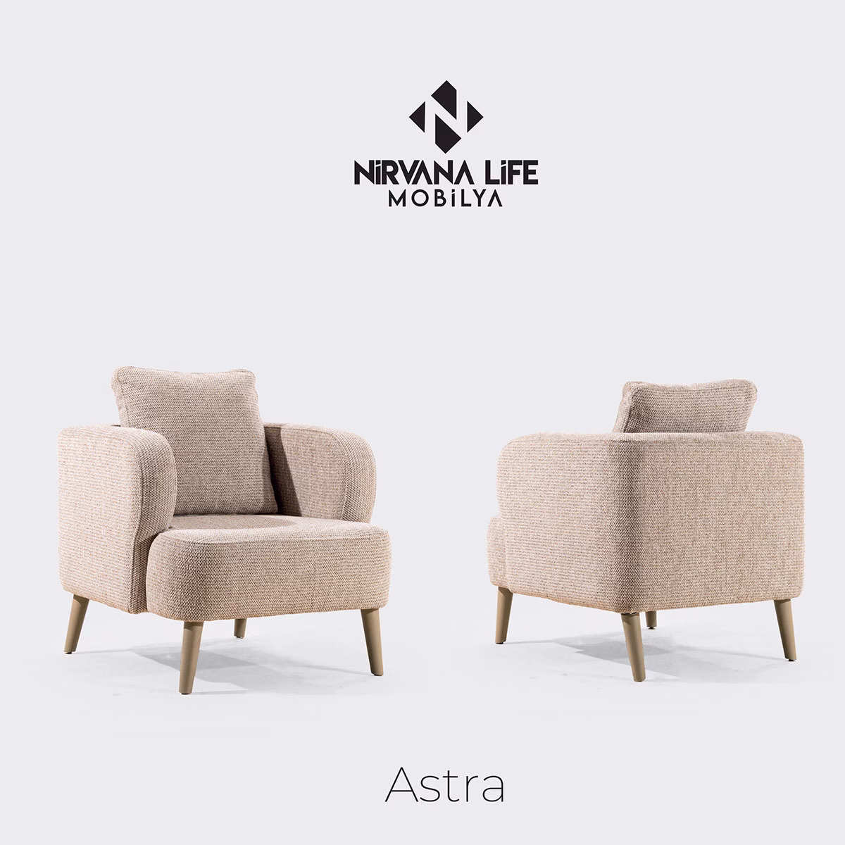 Astra Krem Koltuk Takımı